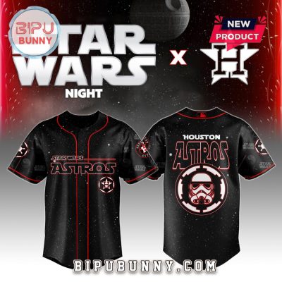 Houston Astros MLB x Star Wars Night 2025 Baseball Jersey