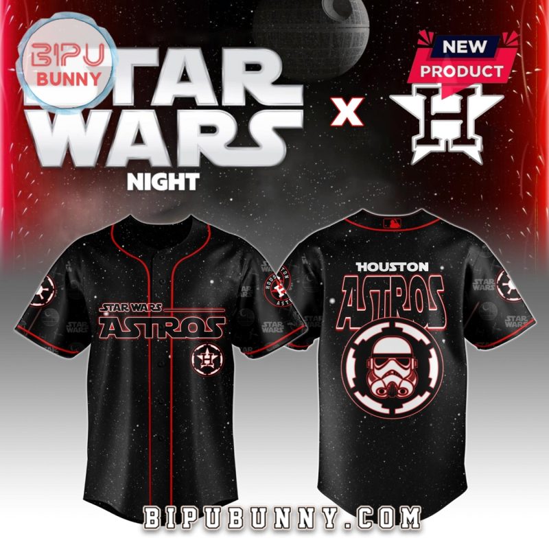 Houston Astros MLB x Star Wars Night 2025 Baseball Jersey