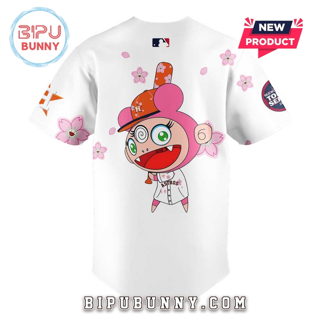 Houston Astros Takashi Murakami Tokyo Series Baseball Jersey Houston Astros Takashi Murakami Tokyo Series Baseball Jersey