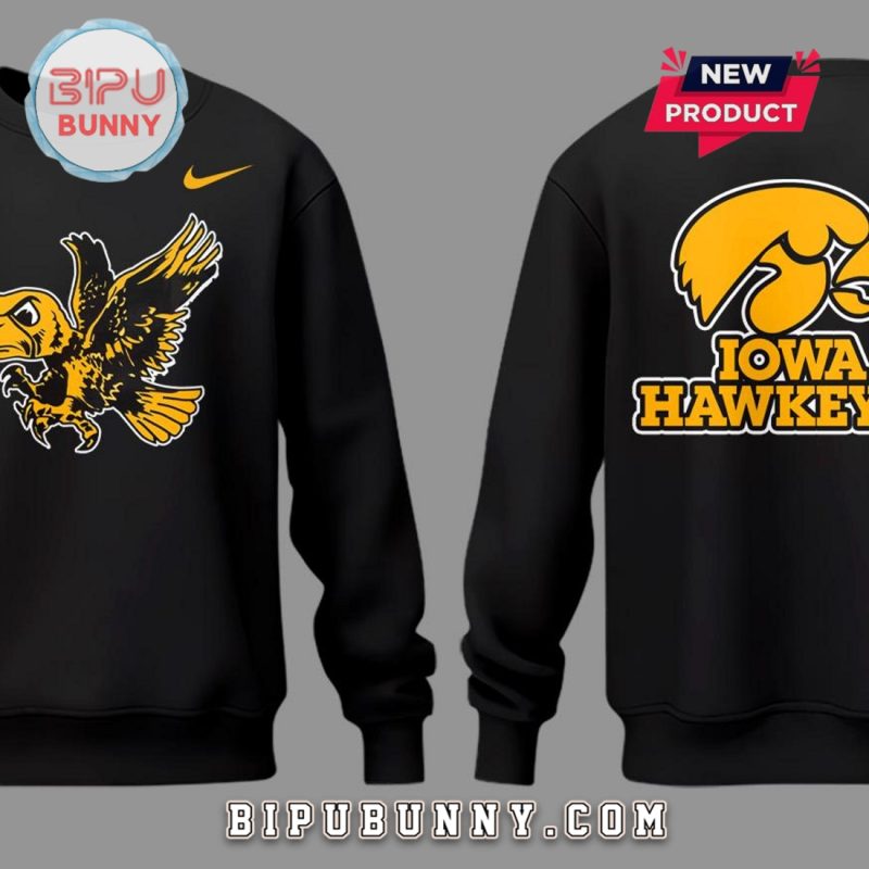Iowa Hawkeyes 2025 Caitlin Clack Black Hoodie