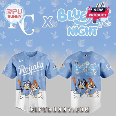 Kansas City Royals 2025 Bluey Night Baseball Jersey