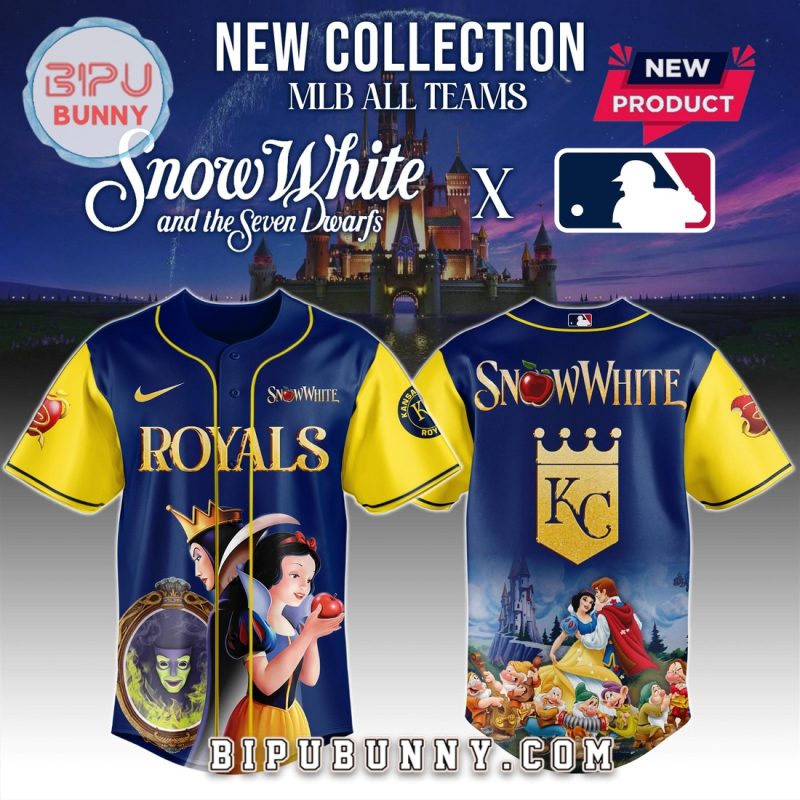 Kansas City Royals MLB x Snow White 2025 Baseball Jersey
