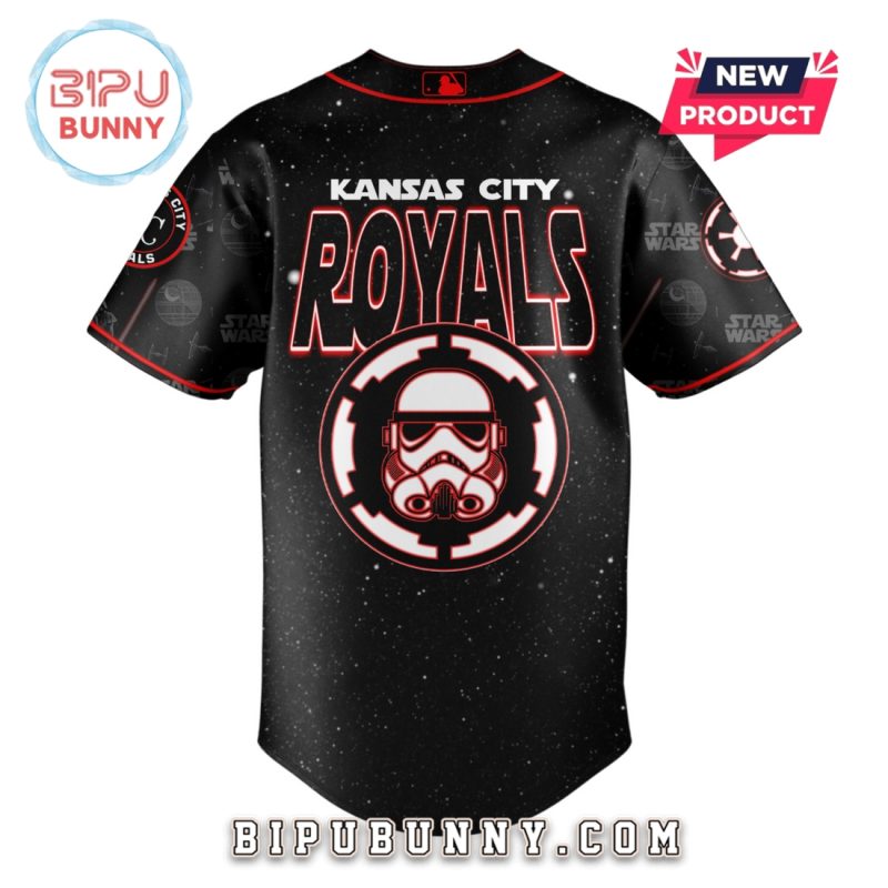 Kansas City Royals MLB x Star Wars Night 2025 Baseball Jersey