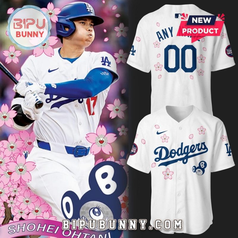 LA Dodgers Tokyo Series 2025 Custom Baseball Jersey