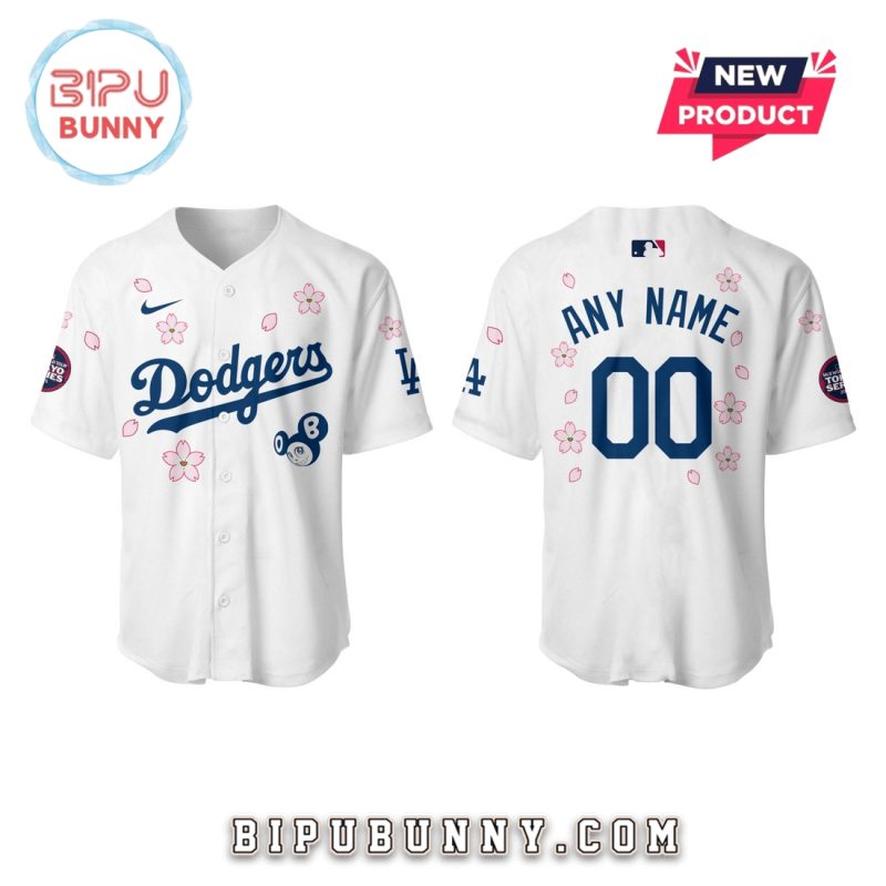 LA Dodgers Tokyo Series 2025 Custom Baseball Jersey