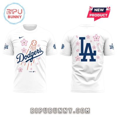 LA Dodgers Tokyo Series 2025 White Shirt