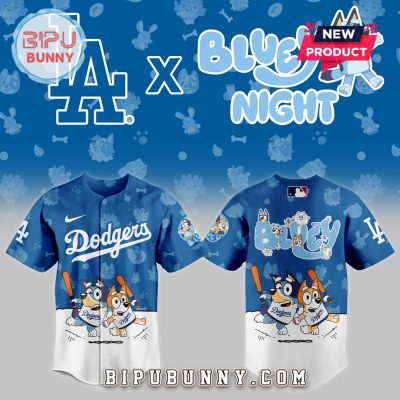 Los Angeles Dodgers 2025 Bluey Night Baseball Jersey