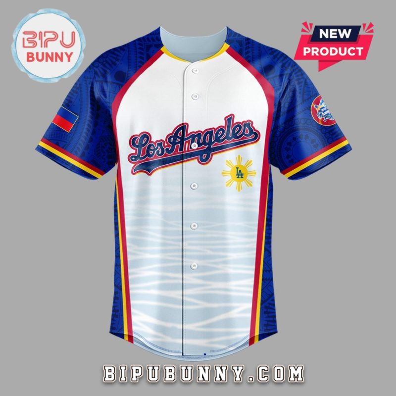 Los Angeles Dodgers Filipino Heritage Night Baseball Jersey