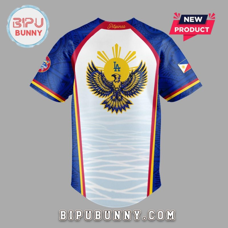 Los Angeles Dodgers Filipino Heritage Night Baseball Jersey