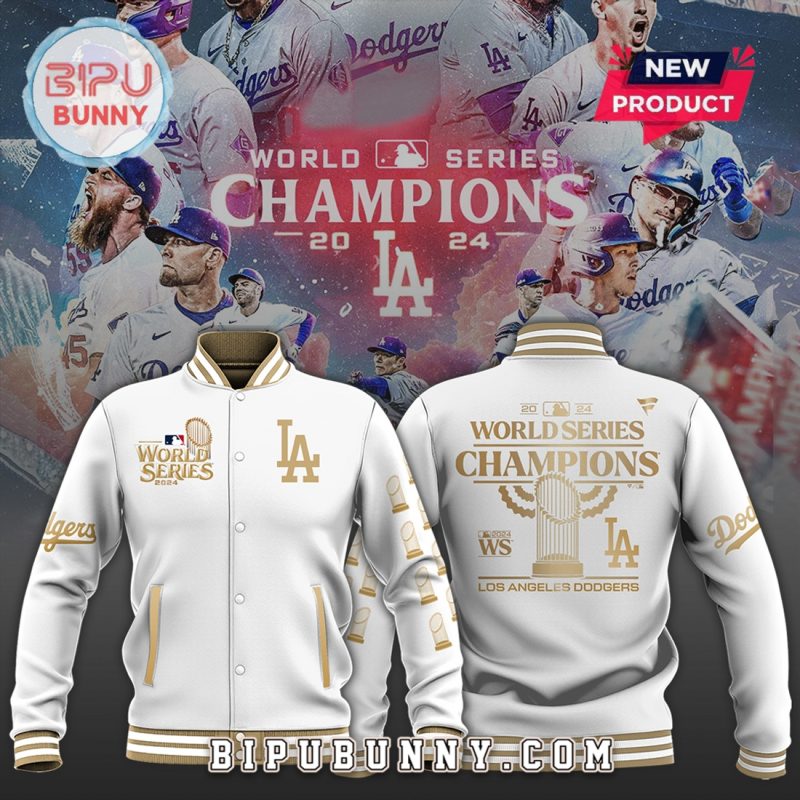 Los Angeles Dodgers MLB Champions 2024 Baseball Jacket