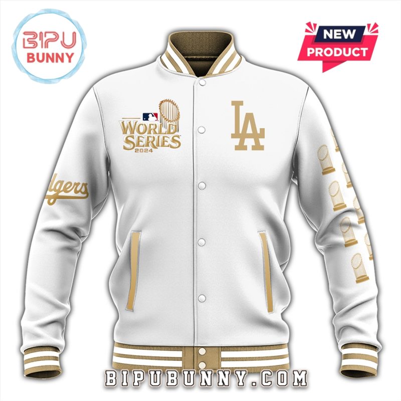 Los Angeles Dodgers MLB Champions 2024 Baseball Jacket