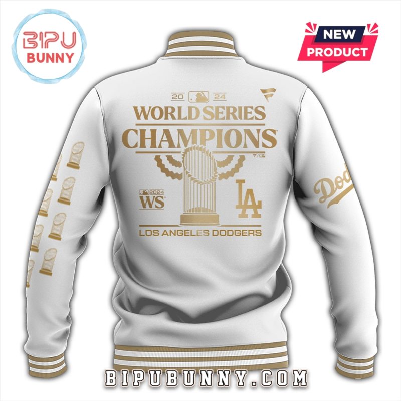 Los Angeles Dodgers MLB Champions 2024 Baseball Jacket