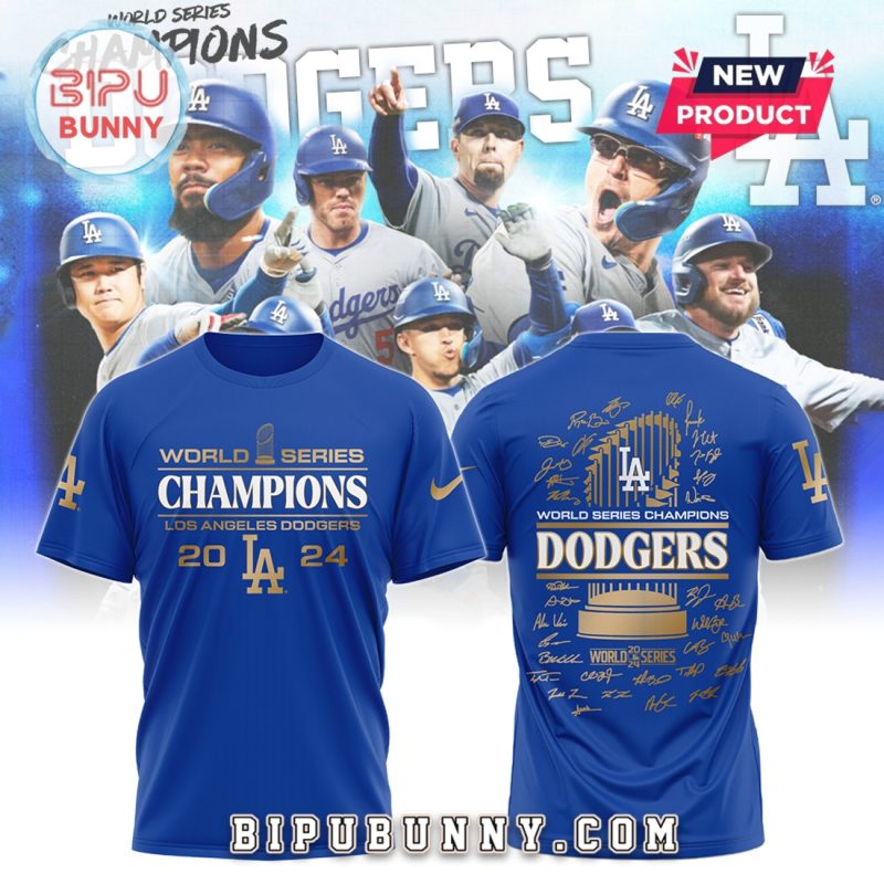 Los Angeles Dodgers MLB Champions World Series Hoodie