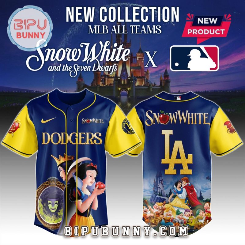 Los Angeles Dodgers MLB x Snow White 2025 Baseball Jersey