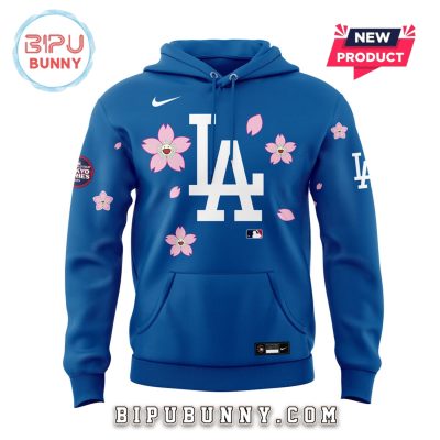 Los Angeles Dodgers Takashi Murakami Tokyo Series Blue Hoodie
