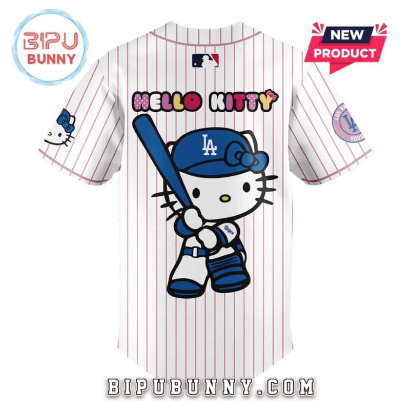 Los Angeles Dodgers x Hello Kitty Night Game Baseball Jersey
