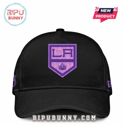 Los Angeles Kings 2025 Hockey Fights Cancer Hoodie Set