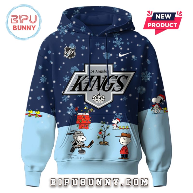 Los Angeles Kings Peanuts and Snoopy Night Hoodie