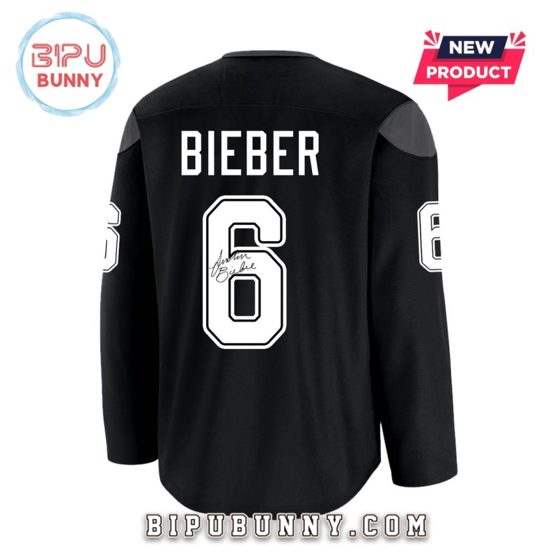 Los Angeles Kings Skate For LA Strong Justin Bieber Hockey Jersey