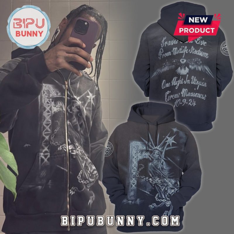 Metlife Stadium 9th October Travis Scott Hoodie