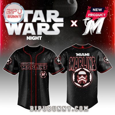Miami Marlins MLB x Star Wars Night 2025 Baseball Jersey