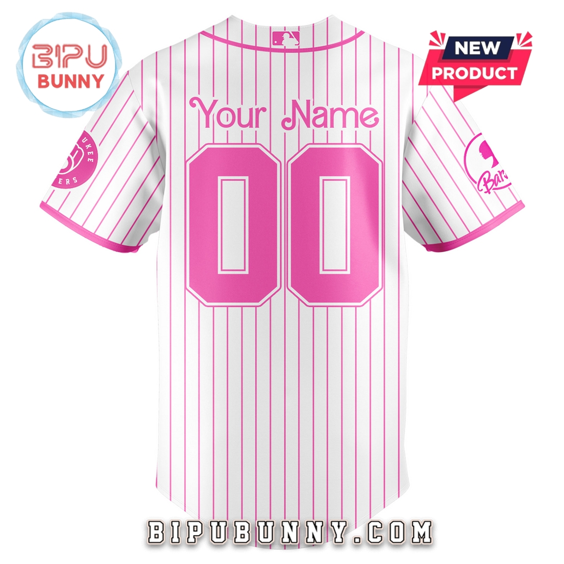 Milwaukee Brewers 2025 x Barbie Night Game Baseball Jersey Milwaukee Brewers 2025 x Barbie Night Game Baseball Jersey