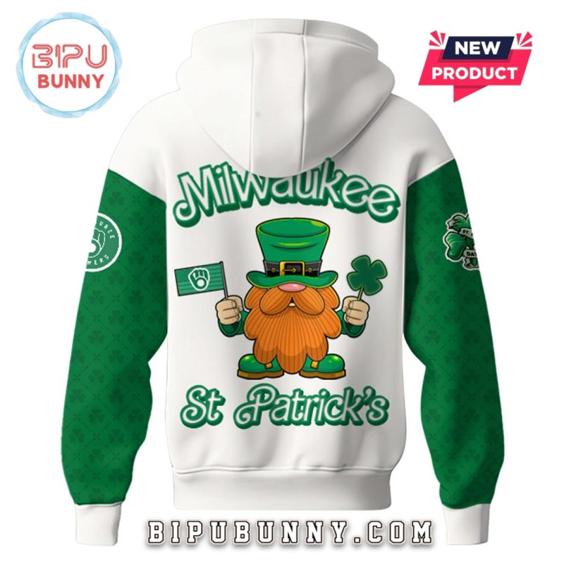 Milwaukee Brewers MLB x St. Patrick’s Day Hoodie Set