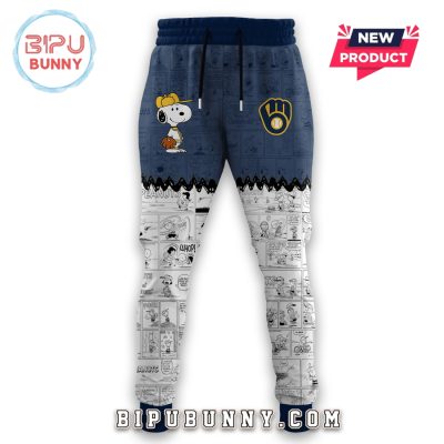 Milwaukee Brewers x 75th Anniversary Of Peanuts Hoodie Set