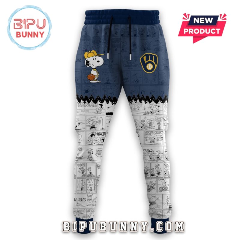 Milwaukee Brewers x 75th Anniversary Of Peanuts Hoodie Set