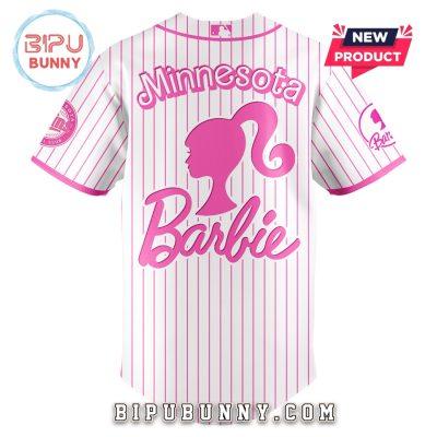 Minnesota Twins MLB x Barbie Night Game Baseball Jersey