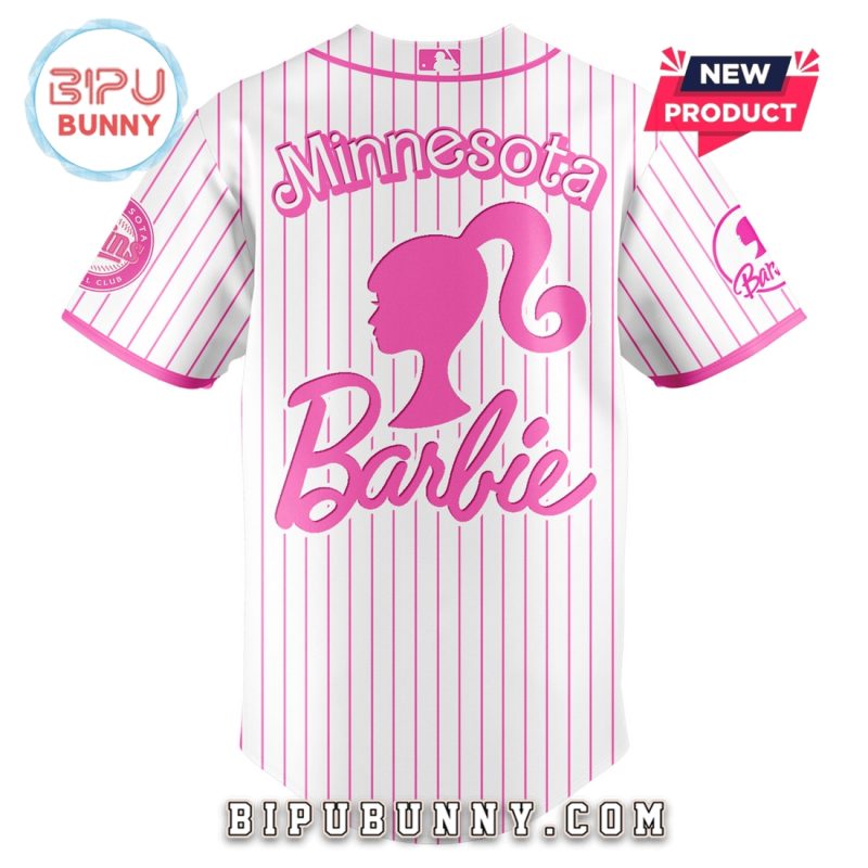 Minnesota Twins MLB x Barbie Night Game Baseball Jersey
