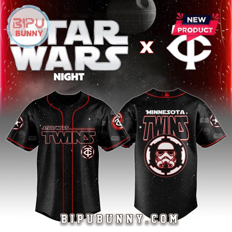 Minnesota Twins MLB x Star Wars Night 2025 Baseball Jersey