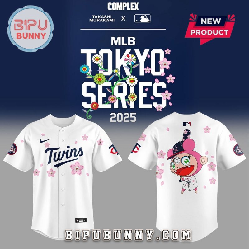 Minnesota Twins Takashi Murakami Tokyo Series Baseball Jersey