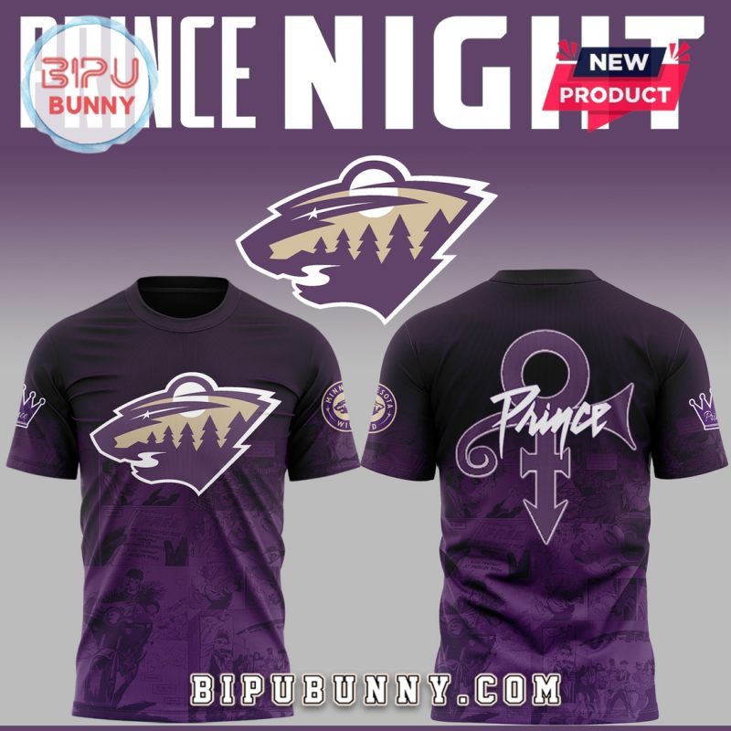 Minnesota Wild 2025 Prince Night Hoodie