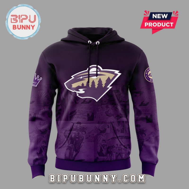 Minnesota Wild 2025 Prince Night Hoodie