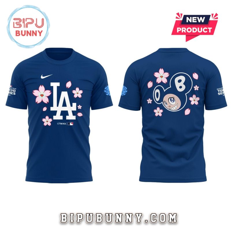 MLB Tokyo Series 2025 Takashi Murakami Navy Hoodie