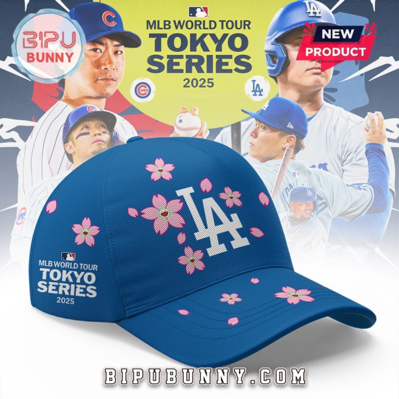 MLB World Tour Tokyo Series 2025 Dodgers Navy Cap