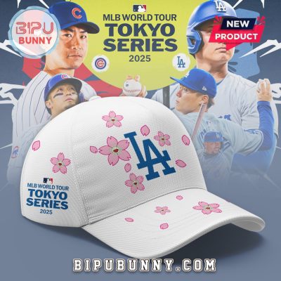 MLB World Tour Tokyo Series 2025 Dodgers White Cap