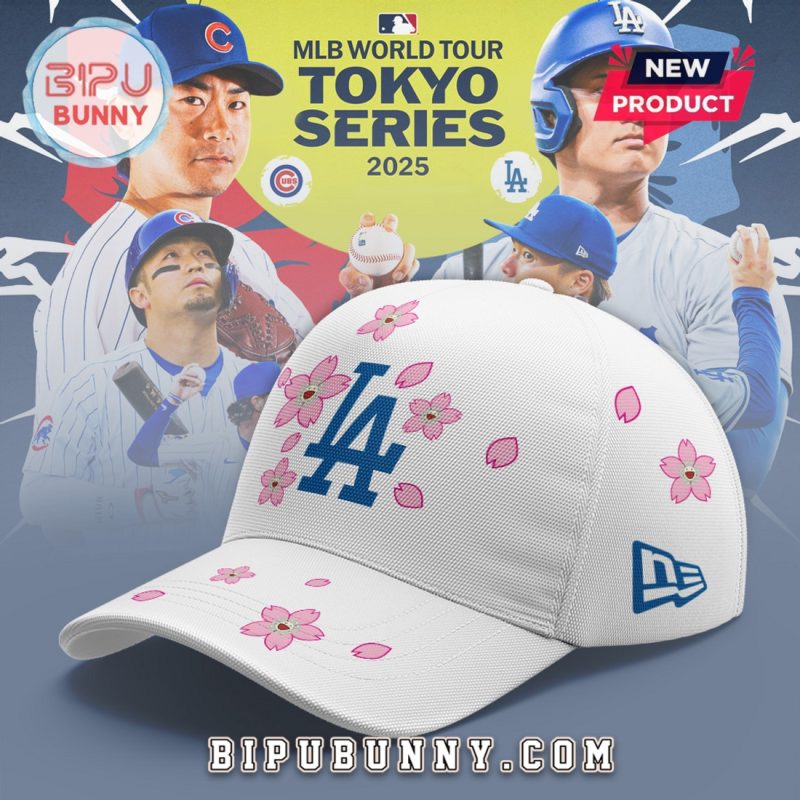 MLB World Tour Tokyo Series 2025 Dodgers White Cap