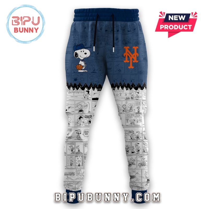 New York Mets 75th Anniversary Of Peanuts Hoodie Set