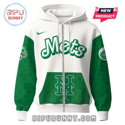 New York Mets MLB x St. Patrick’s Day 2025 Hoodie Set