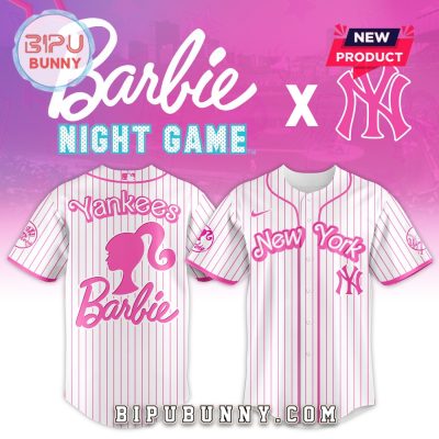 New York Yankees MLB x Barbie Night Game Baseball Jersey