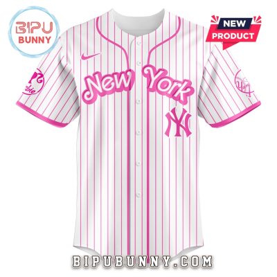 New York Yankees MLB x Barbie Night Game Baseball Jersey