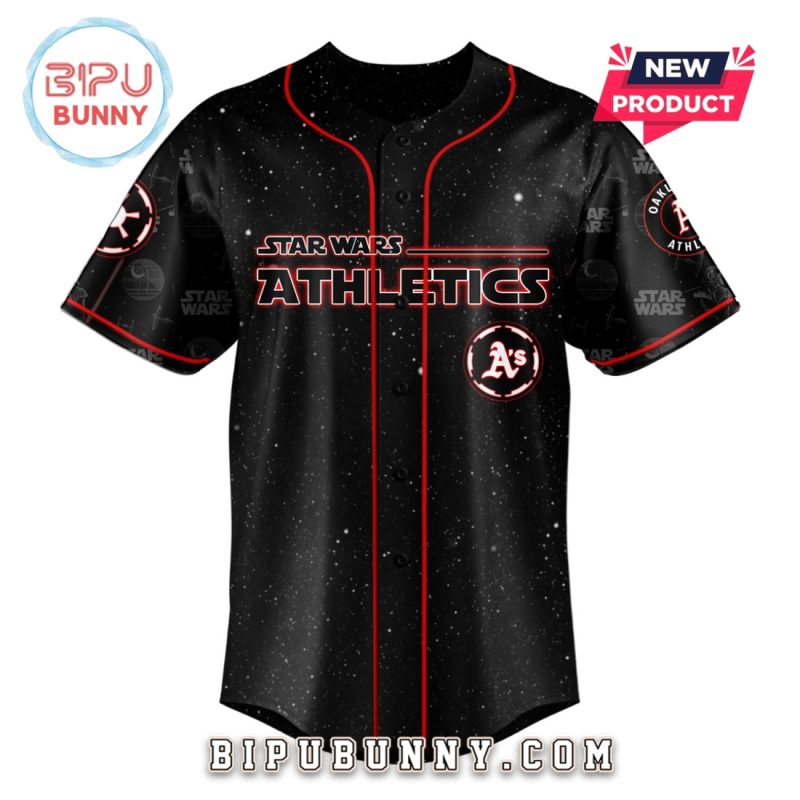 Oakland Athletics MLB x Star Wars Night 2025 Baseball Jersey
