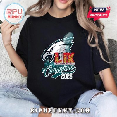 Philadelphia Eagles Super Bowl LIX Champions 2025 T-Shirt