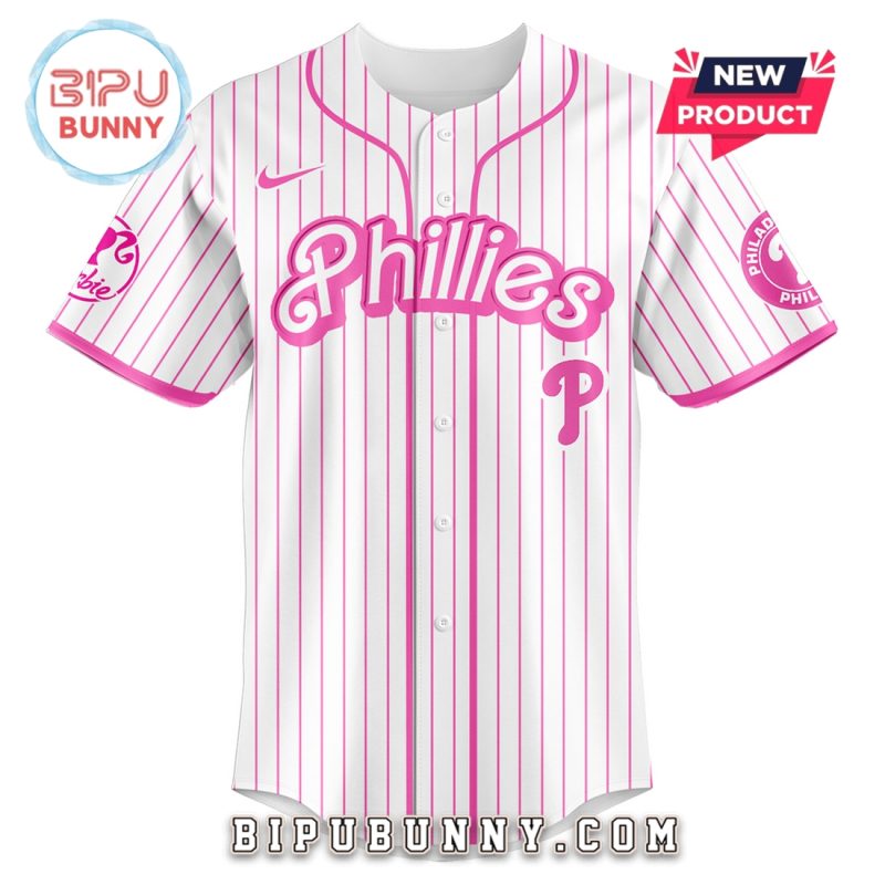 Philadelphia Phillies MLB x Barbie Night Game Baseball Jersey
