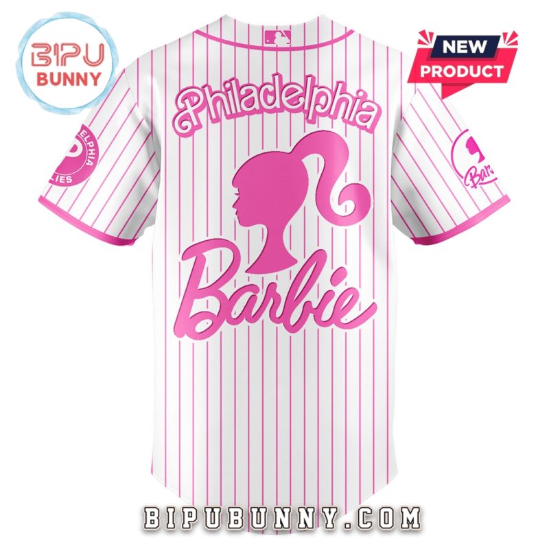 Philadelphia Phillies MLB x Barbie Night Game Baseball Jersey