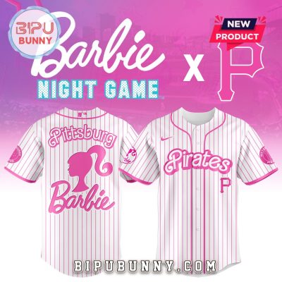 Pittsburgh Pirates MLB x Barbie Night Game Baseball Jersey