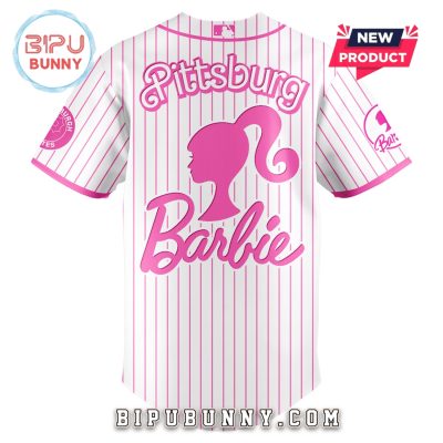 Pittsburgh Pirates MLB x Barbie Night Game Baseball Jersey
