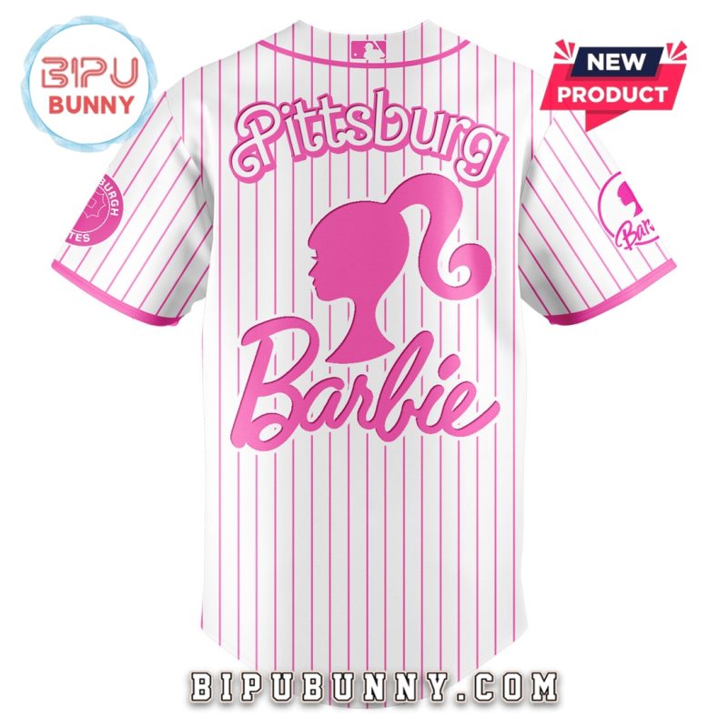 Pittsburgh Pirates MLB x Barbie Night Game Baseball Jersey